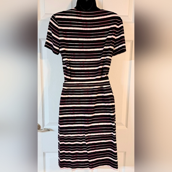 Diane Von Furstenberg Striped Pullover Dress - Picture 5 of 9